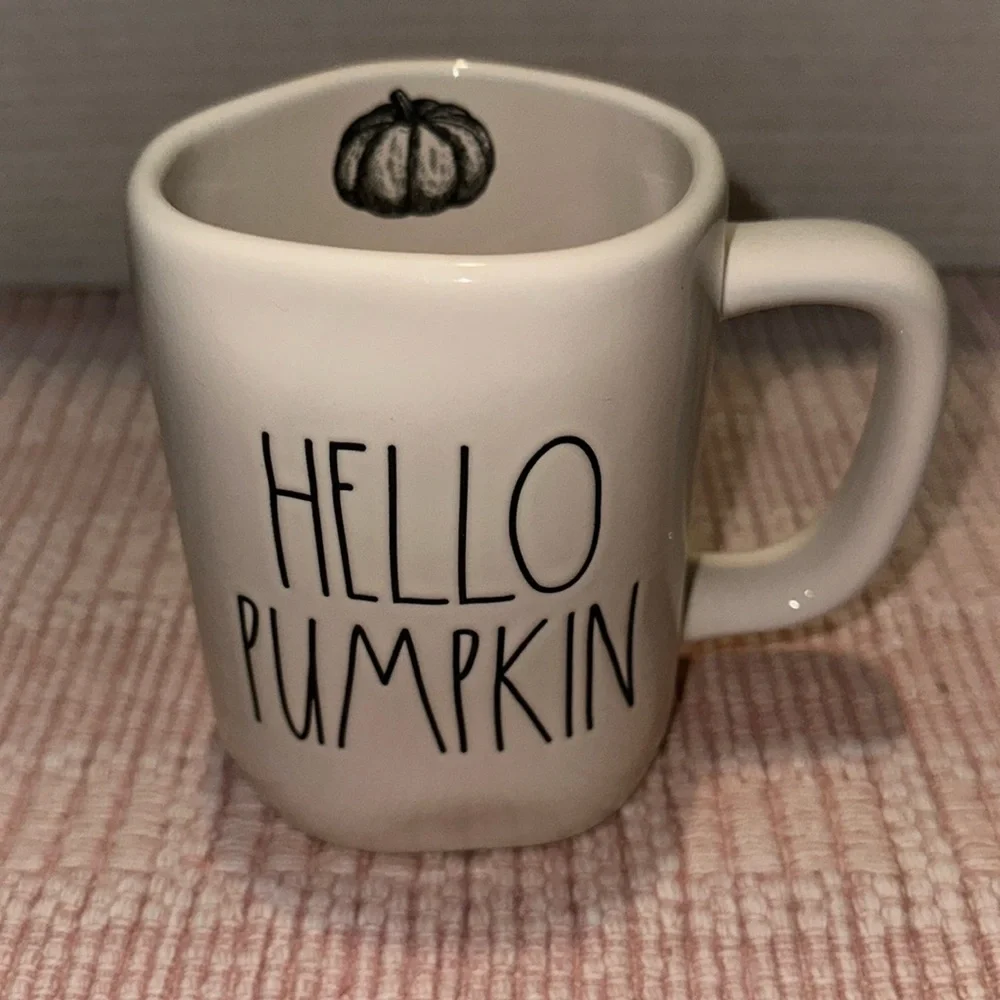 Rae Dunn Hello Pumpkin Mug - Picture 1 of 7